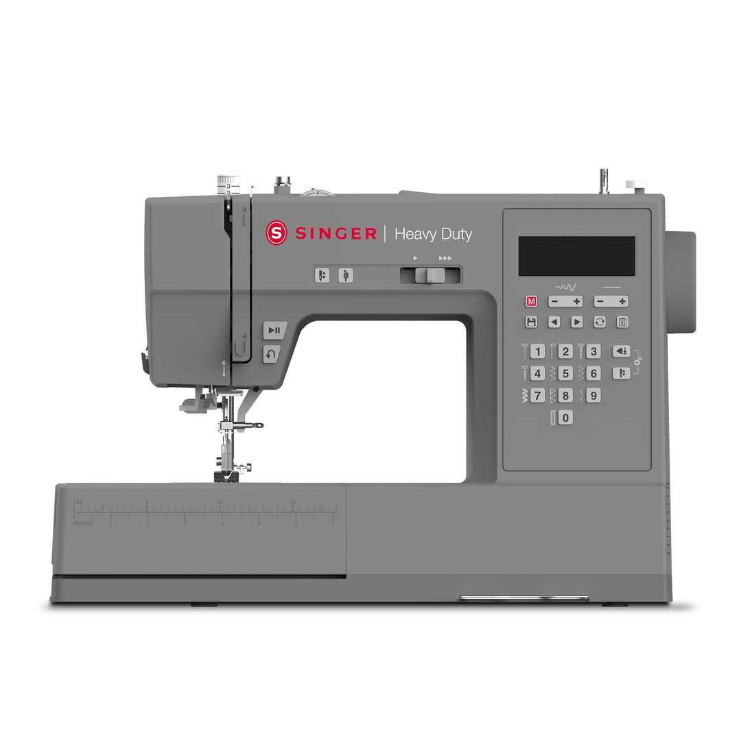 Singer Heavy Duty 6705C: Professionelle elektronische Nähmaschine mit 129 Stichen und 411 Anwendunge