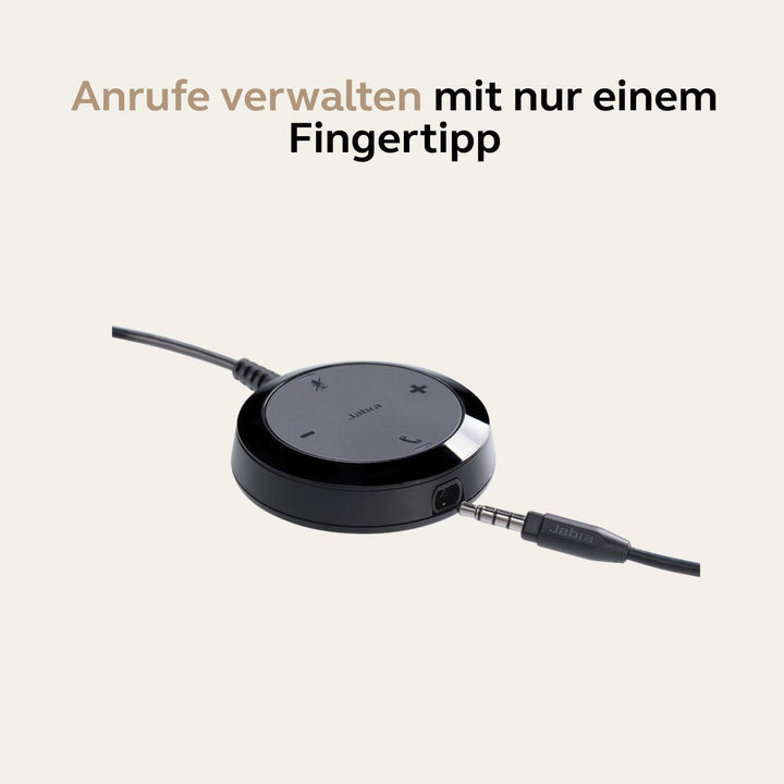 Jabra Evolve 30 II, Unified Communications zertifiziertes Mono-Headset mit Anrufsteuerung, Mikrofon