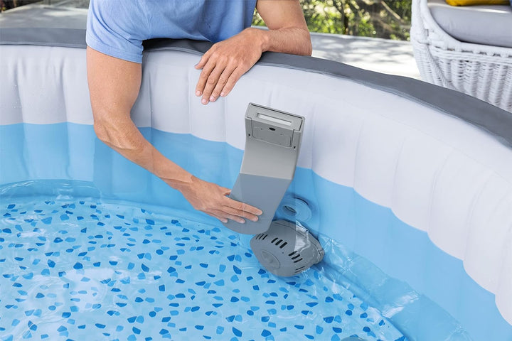 Bestway SaluSpa Wasserfall-Funktion mit LED-Lichtern, integrierte Lichter mit 7 Farbmodi, kompatibel