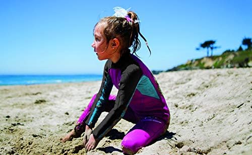 O'Neill Baby Toddler Reactor II 2mm Back Zip Full Wetsuit Neoprenanzug, Berry/Light Aqua/Graphite, 2