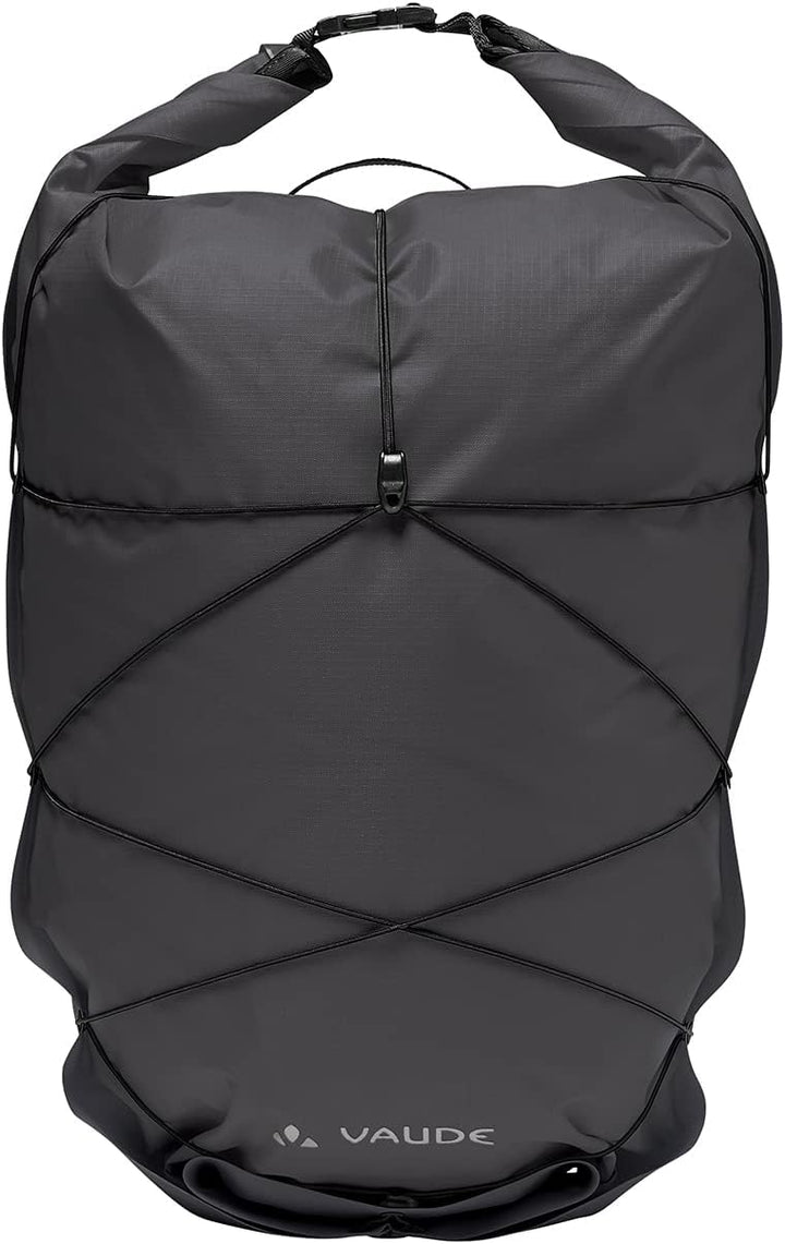 VAUDE Hinterradtaschen Aqua Back Light, Ultraleichte Hinterradtasche zum Radfahren, Black, one Size,