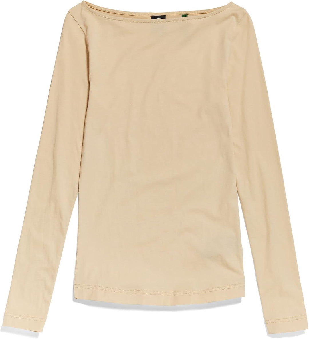 G-Star Damen Boat Slim T Ls Wmn Tops M Beige (Postbag D22754-d266-1868), M Beige (Postbag D22754-d26