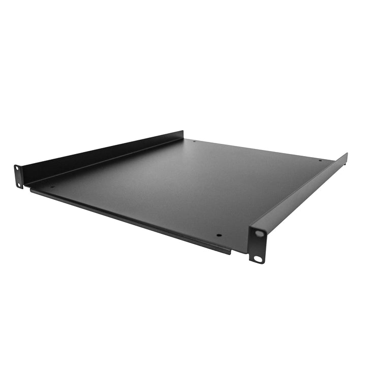 StarTech.com 1HE 19 Zoll Fachboden für netzwerk schrank - Freitragende Rack ablage für Serverschrank