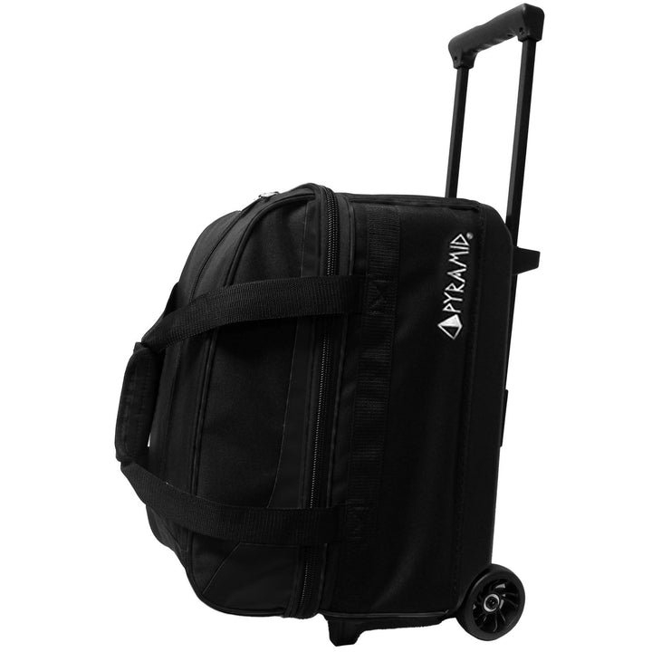 Pyramid Prime Doppelroller-Bowlingtasche Schwarz / Schwarz, Schwarz