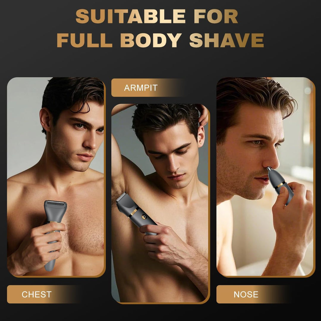 Intimrasierer Body Groomer Shaver Trimmer für Männer Körperhaartrimmer Rasierer Herren Intimbereich