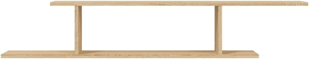 vidaXL TV Wandregal Lowboard Wandboard Schweberegal Hängeregal Dekoregal Freischwebend Regal Bücherr