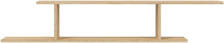 vidaXL TV Wandregal Lowboard Wandboard Schweberegal Hängeregal Dekoregal Freischwebend Regal Bücherr