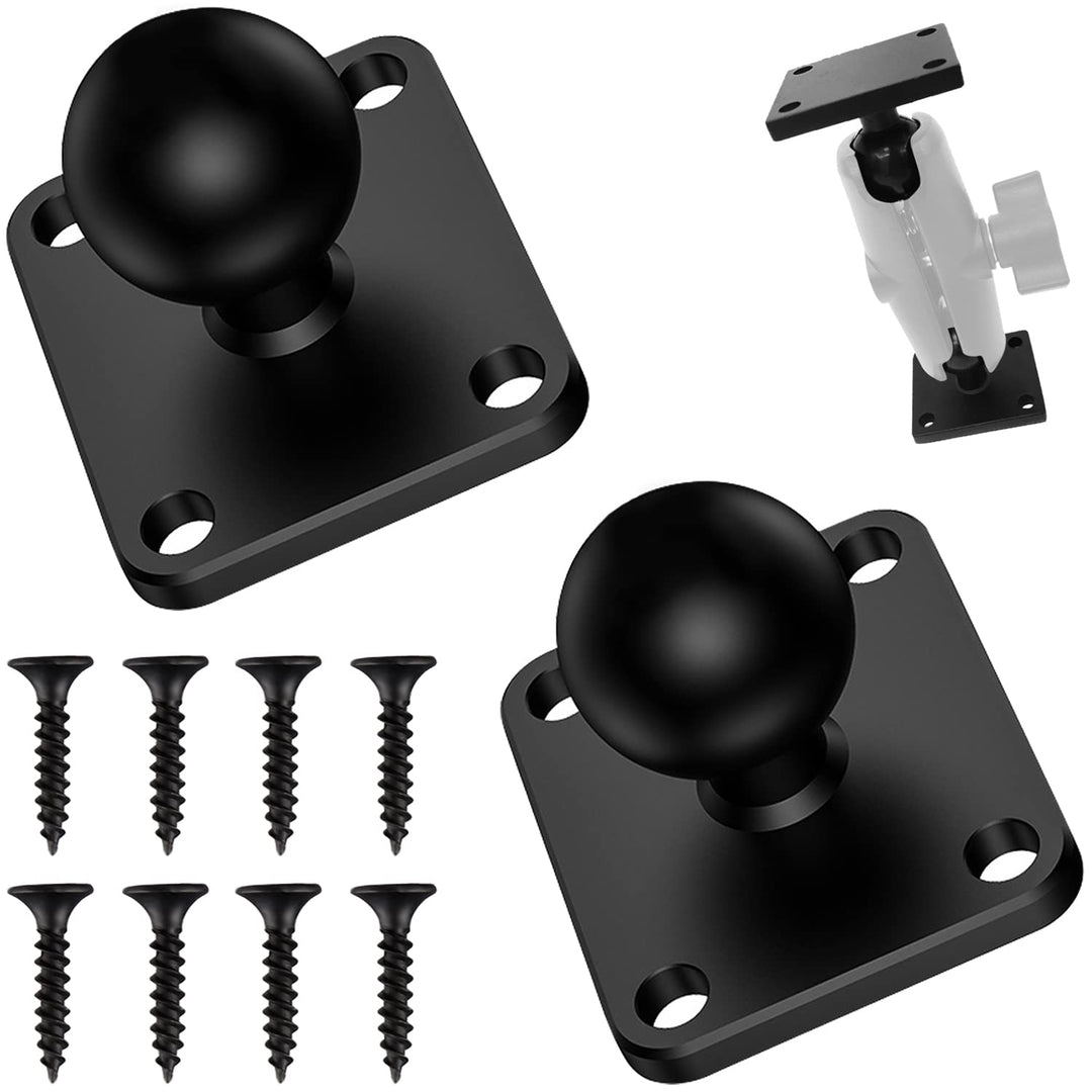 Ram Mount Arm Handyhalter Fahrrad Kugelkopf Wandhalterung Square Base 2 Stck 1" Handyhalterung zum S