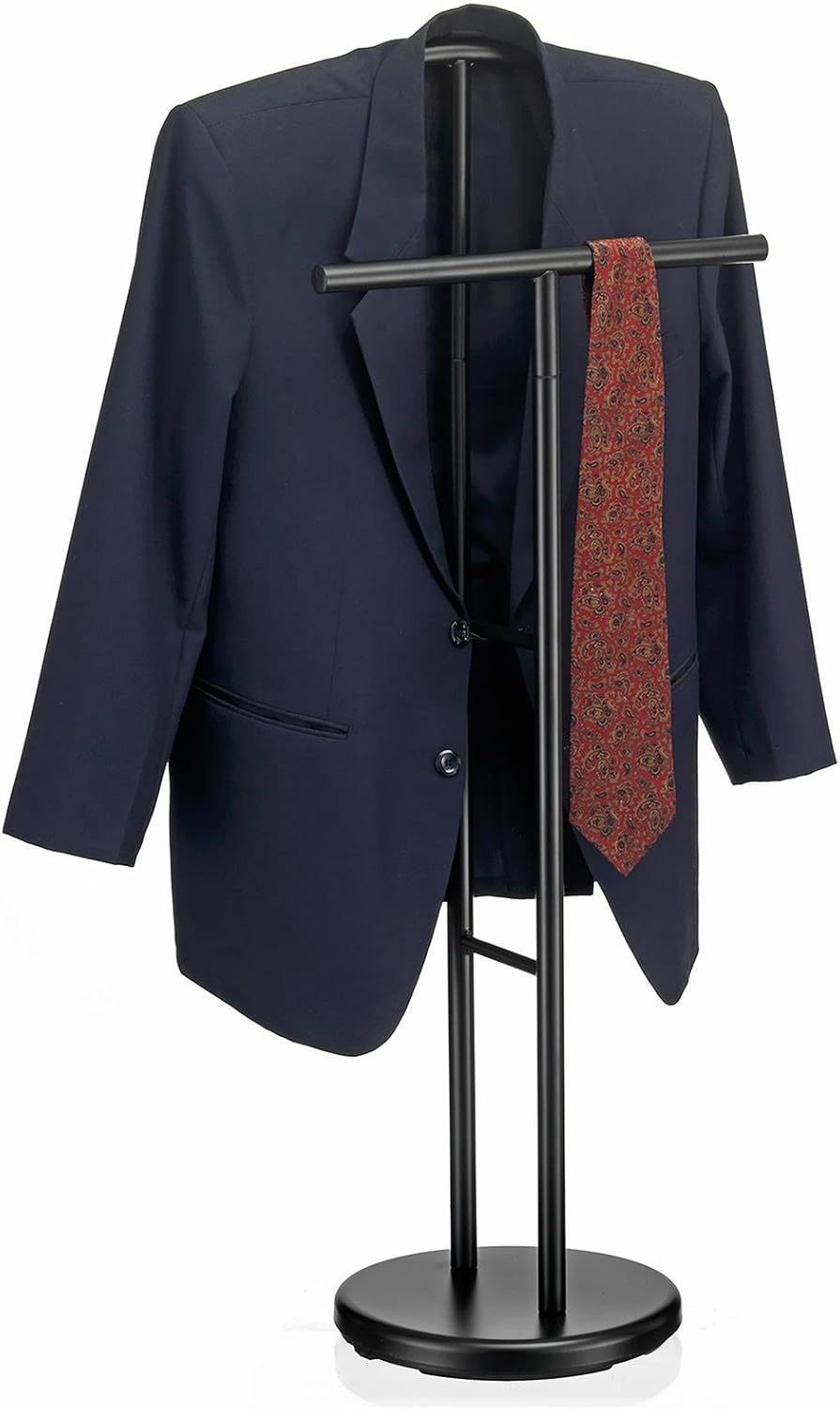 IDIMEX Herrendiener LAURENZ Garderobe Kleiderständer Garderobenständer Kleiderstange mit Hosenbügel,