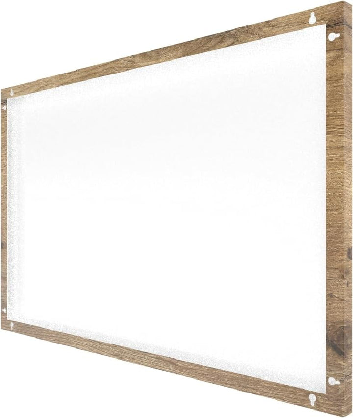 ALLboards Metallische Magnettafel HOLZ BAUMSTAMM BAUMKERN 60x40cm MetalBoards Memoboard für jede Art