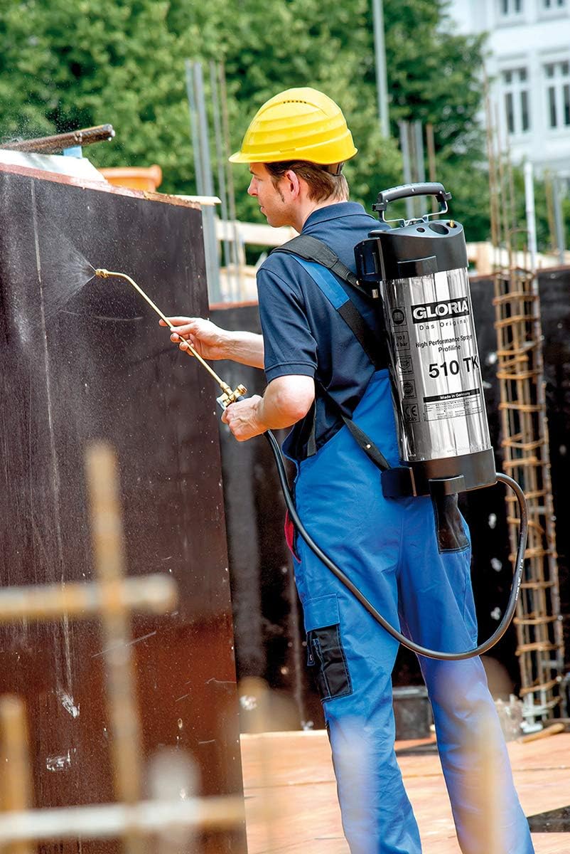 GLORIA Hochleistungssprühgerät 510 TK Profiline | 10 L Füllinhalt | Profi-Drucksprüher aus rostfreie