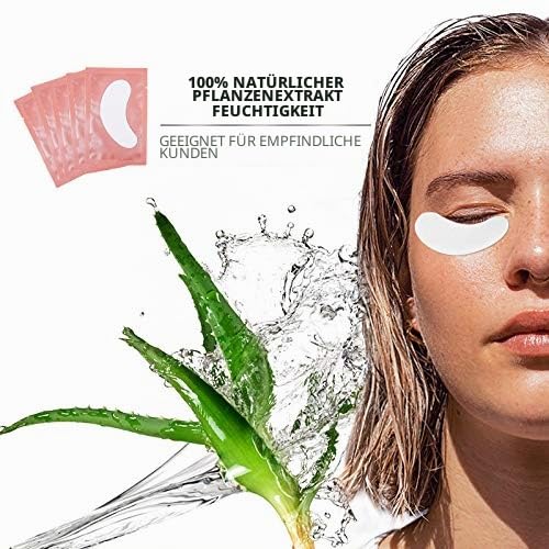 100 Paare Augenpads Wimpernpads für Wimpernverlängerung Wimpernlifting Wimpern Färben Wimpern Augen