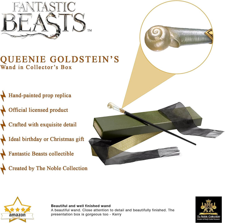 The Noble Collection Sammler von Queenie Goldsteins Zauberstab, NOB5626, Bunt