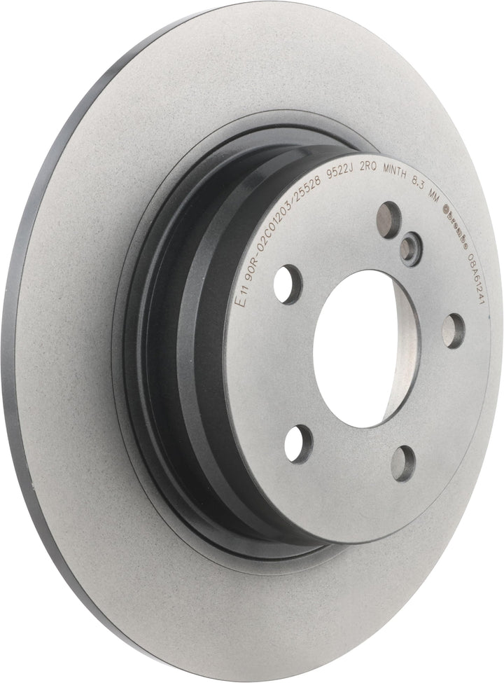 Brembo 08.A612.41 Hintere Bremsscheibe mit UV Lackierung, Anzahl 2