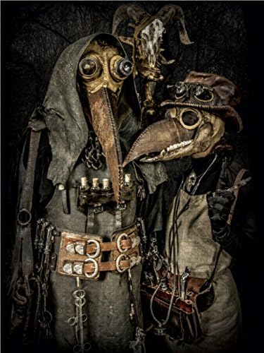 CALVENDO Puzzle Steampunk Pest Doktoren 1000 Teile Lege-Grösse 48 x 64 cm Foto-Puzzle Bild von Steam