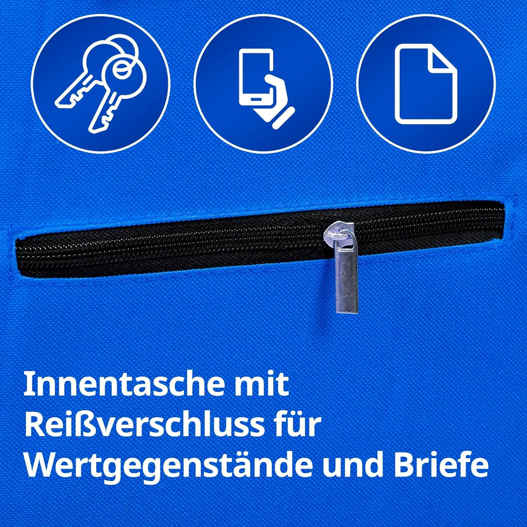 40Liter Wasserabweisender Trolley Einkaufstrolley Klappbar, Shopping Trolley, Einkaufswagen Faltbar,