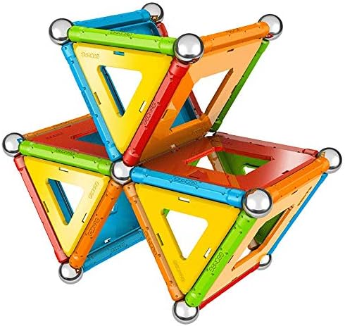 Geomag, Classic Confetti, 355, Magnetkonstruktionen und Lernspiele, Konstruktionsspielzeug, 68-teili
