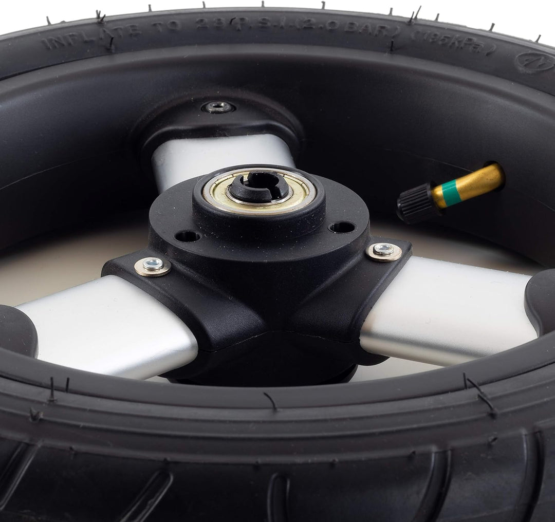 Andersen Ersatzrad-Set für Tura und Royal Einkaufstrolley, Ø 290 mm, luftbereift und kugelgelagert,