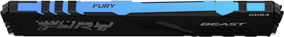 Kingston FURY Beast RGB 8GB 2666MT/s DDR4 CL16 Desktop Speicher Einzelnes Modul KF426C16BBA/8 8GB Ei