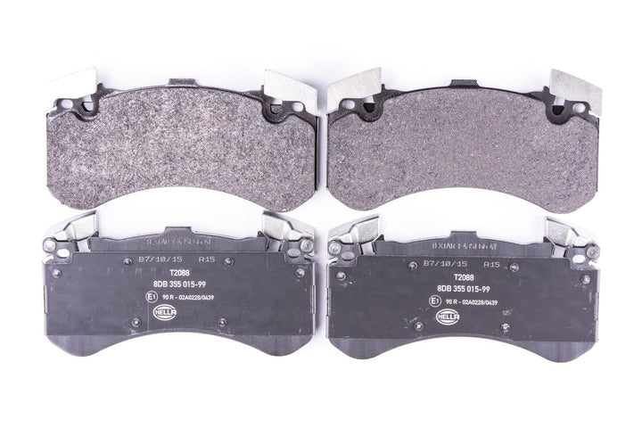 HELLA PAGID 8DB 355 015-991 Bremsbelagsatz - T2088 - Dicke/Stärke: 17mm - Bremssystem: Brembo - nich