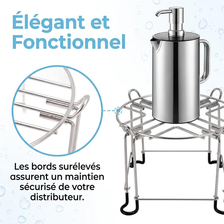 Edelstahl-Arbeitsplattenständer, Wasserfilterständer mit Ersatz für Big, tragbarer Design und erhöht