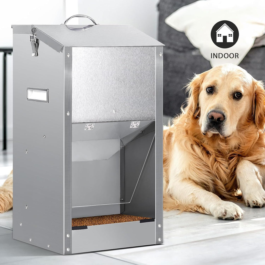 Automatischer Hundefütterer, Automatischer Hundefutterspender für den Aussenbereich Grosse Rasse 11K