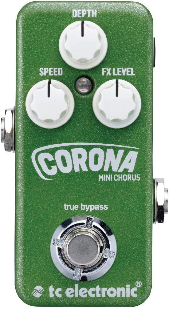 TC Electronic CORONA MINI CHORUS Ultrakompaktes Chorus-Pedal mit integrierter TonePrint-Technologie
