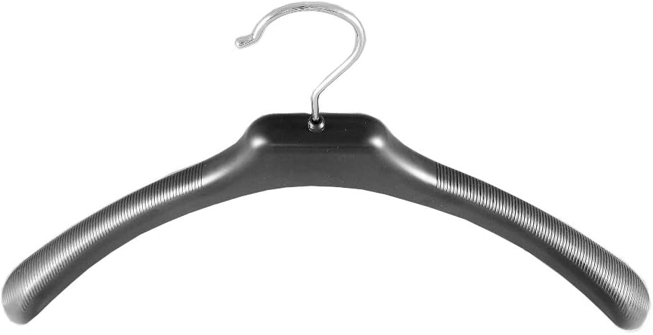Kleiderbügel für Jacken und Mäntel, 42 cm, schwarz, WJT42b, 10 Stück