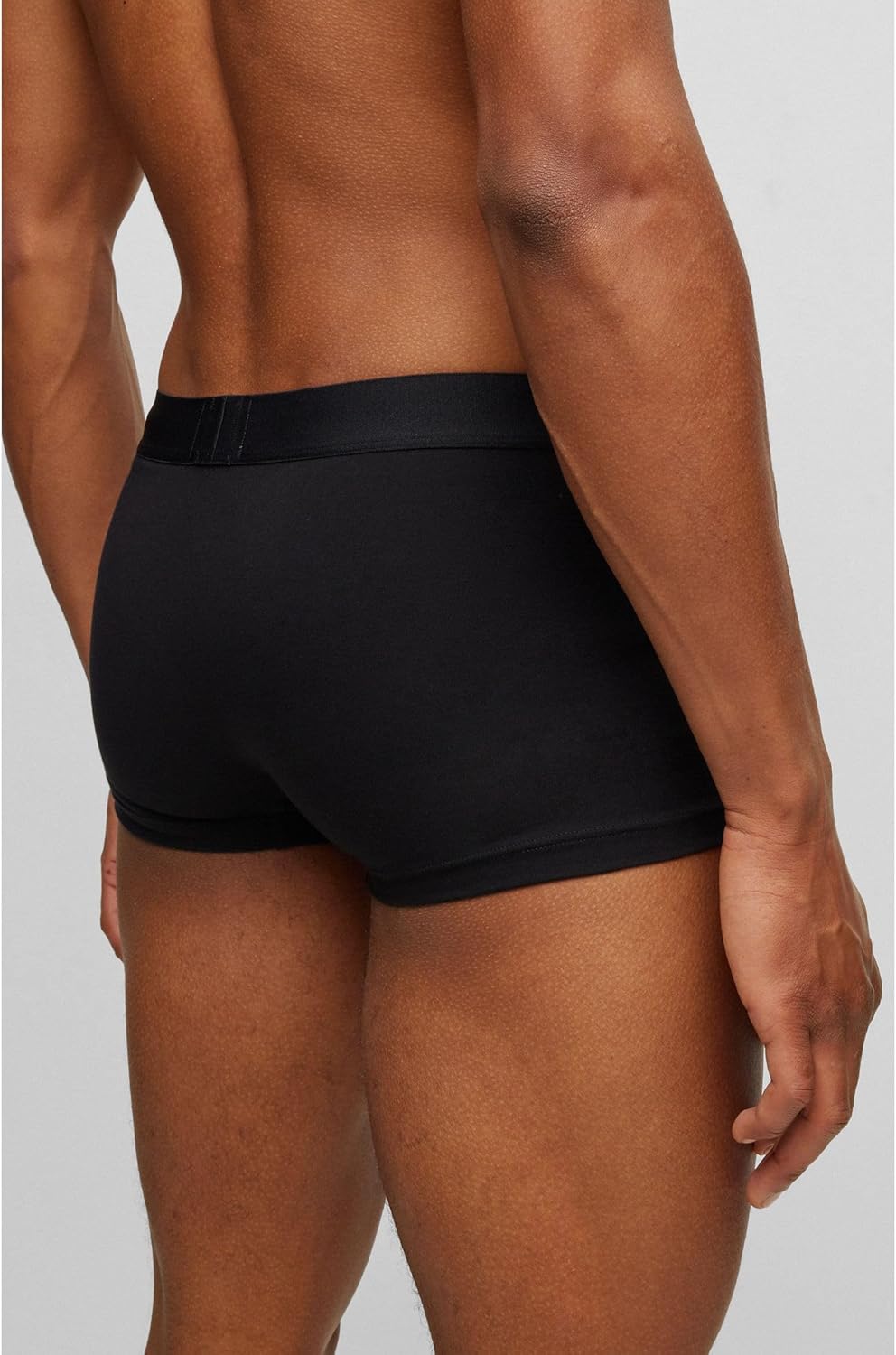 BOSS Herren Unterw�sche Unterhosen Trunk Cotton Stretch M -001 Black, M -001 Black