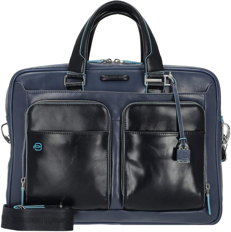 Piquadro Blue Square Aktentasche III Leder 39 cm Laptopfach