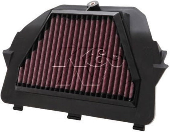 K&N YA-6008 Motorrad K&N Tausch-Luftfilter, Rot