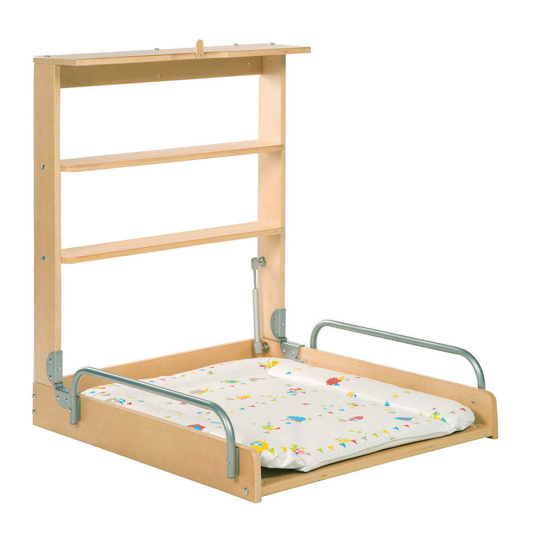 roba Wandwickelregal klappbar - Wandwickeltisch inkl. Wickelunterlage Folie Waldhochzeit - Schnelle