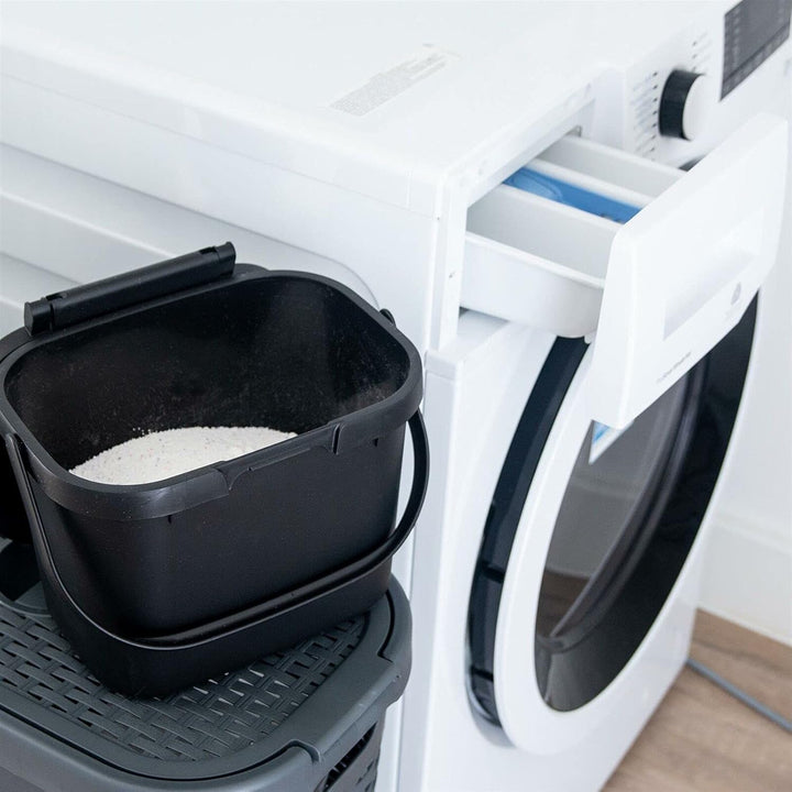 Addis, Komposteimer für Lebensmittelabfälle für die Küche, Plastik, Schwarz, Compost Caddy Compost C