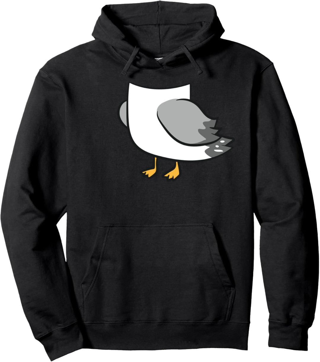 Möwen-Kostüm Fauler Kostüm Vogel Möwe Verkleidung Möwe Pullover Hoodie