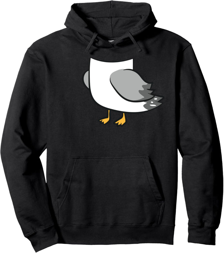 Möwen-Kostüm Fauler Kostüm Vogel Möwe Verkleidung Möwe Pullover Hoodie