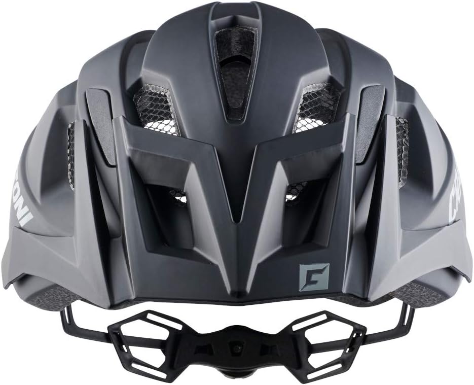 Cratoni Allride Junior Jugend Fahrradhelm Kinderhelm Allround wildes anthrazit Uni (53-59 cm), wilde