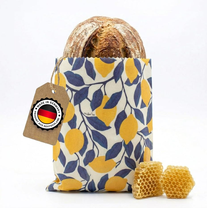 little bee fresh Bio-Bienenwachstuch grosser Beutel aus Deutschland - hält Lebensmittel natürlich, s