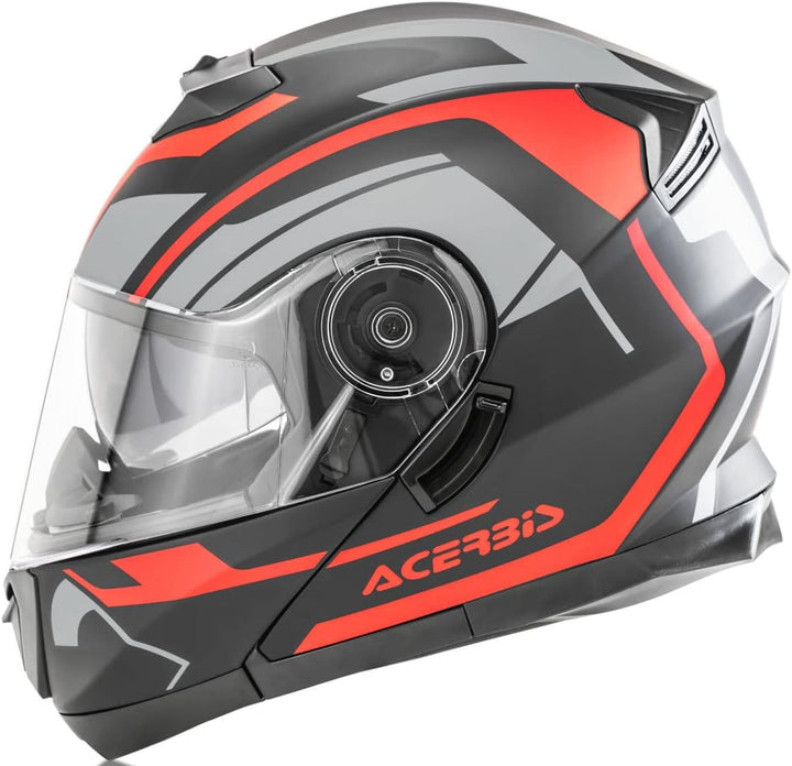 ACERBIS CASCO SEREL NERO/ROSSO XL
