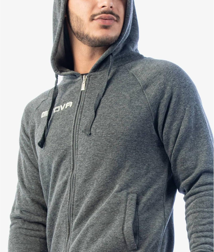 Givova Anzug King Overall S dunkelgrau/schwarz, S dunkelgrau/schwarz