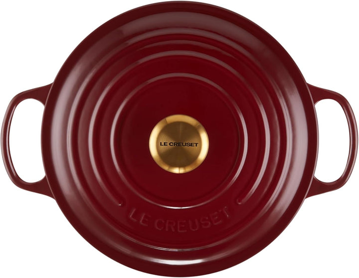 Le Creuset Signature Roaster Round 26cm Rhone (21177269494441) Black 5.5 Qt, Black 5.5 Qt