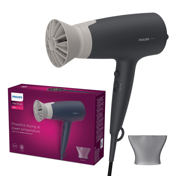 Philips Haartrockner der 3000er Serie mit fortschrittlichem Ionensystem (Modell BHD351/10) BHD351/10