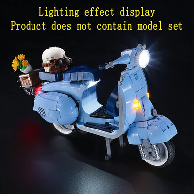 GEAMENT LED Licht-Set Kompatibel mit Lego Vespa 125 - Beleuchtungsset für Creator 10298 Baumodell (M