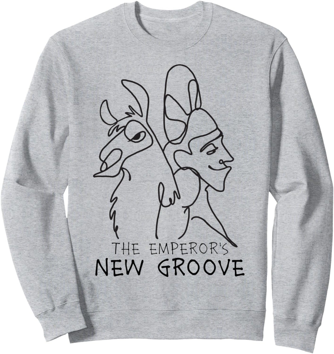 Disney The Emperor's New Groove Kuzco Outline Sweatshirt