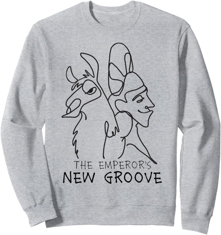Disney The Emperor's New Groove Kuzco Outline Sweatshirt