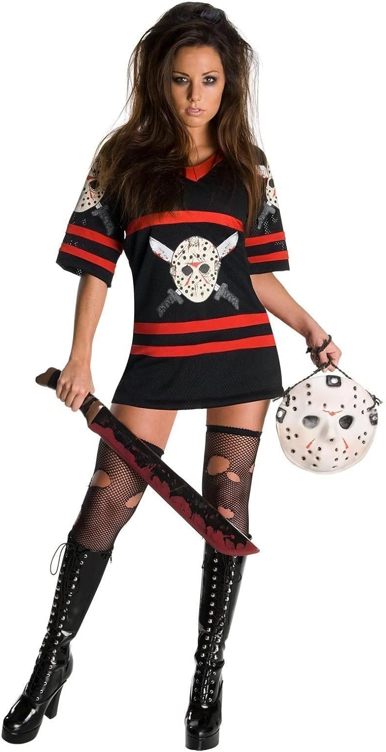 Rubie's Official Ladies Miss Jason Voorhees Freitag der 13., Erwachsenen Kostüm - X-small. XS, XS