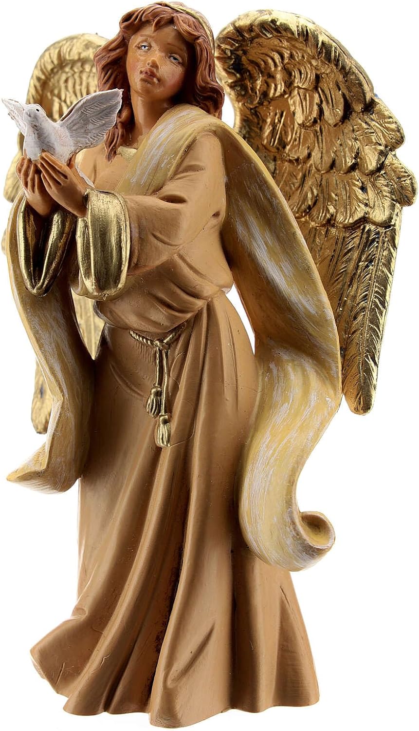 Holyart Engel mit Taube, Fontanini, (12 cm)