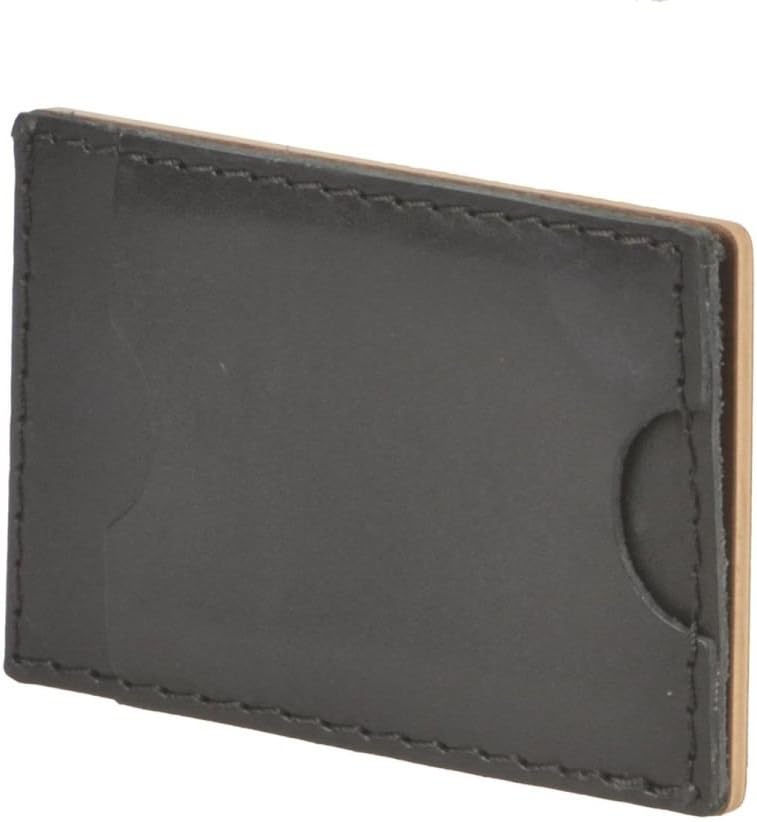 BeWooden Kartenetui Kreditkartenetui Kartenbörse Red Note Holz und Leder