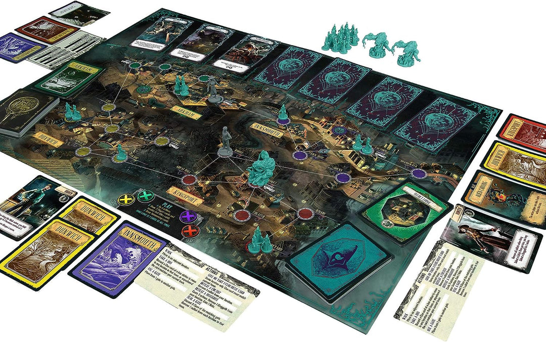 Z-Man Games , Pandemic Reign of Cthulhu , Board Game , Ages 14+ , For 2 to 4 Players , 40 Minutes Pl