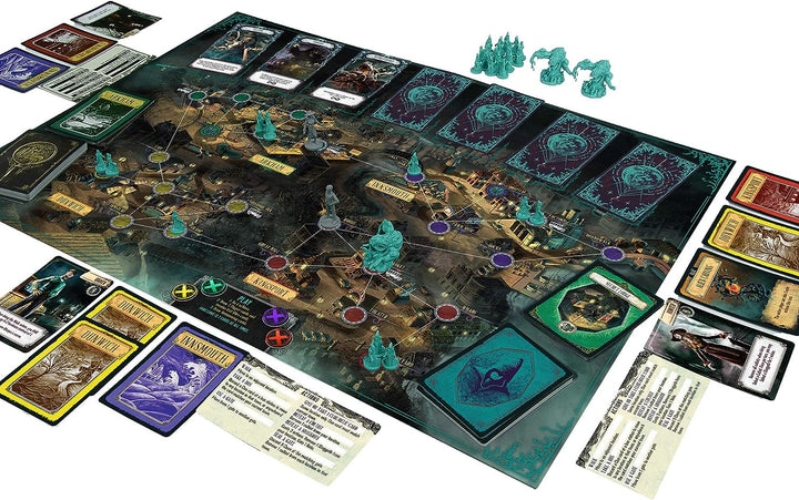 Z-Man Games , Pandemic Reign of Cthulhu , Board Game , Ages 14+ , For 2 to 4 Players , 40 Minutes Pl