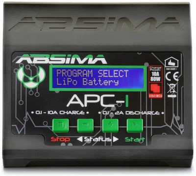 Absima 4000013 4000013-Absima Multifunktionsladegerät APC-1-Zubehör RC Autos, Mehrfarbig